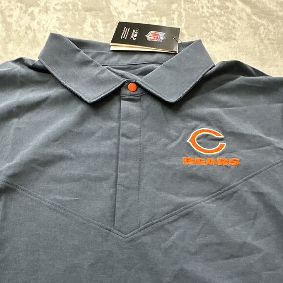 Nike Dri-Fit Chicago Bears Polo Shirt NFL On-Field Apparel Men's Size Large NWT - Picture 5 of 16